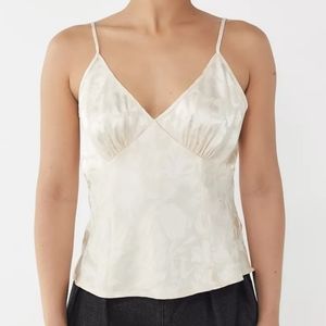 UO Satin V-neck Cami